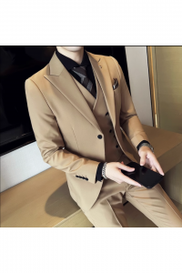 MR47-YELLMUSPAS-KHAKI Formal Men suit Rental Malaysia