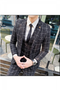 YT20-GRYLTCHQLT-4XL GREYDK pre-order b Tuxedo Rental Sale Purchase Ready made Malaysia Kuala Lumpur Selangor (2)